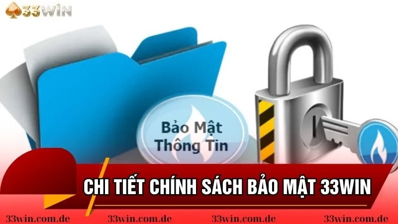 Chính sách bảo mật 33win đối với thông tin và thanh toán