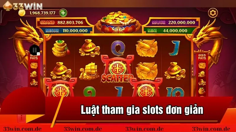 Luật tham gia slots đơn giản